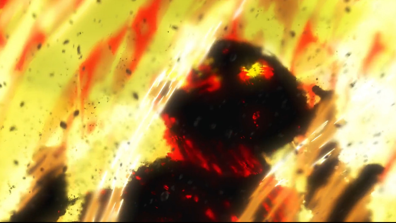 Zombies bursting into flames.